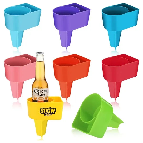Beach Cup Holder with Pocket