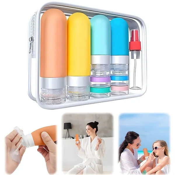Portable Leakproof Travel Bottles for Toiletries Custom
