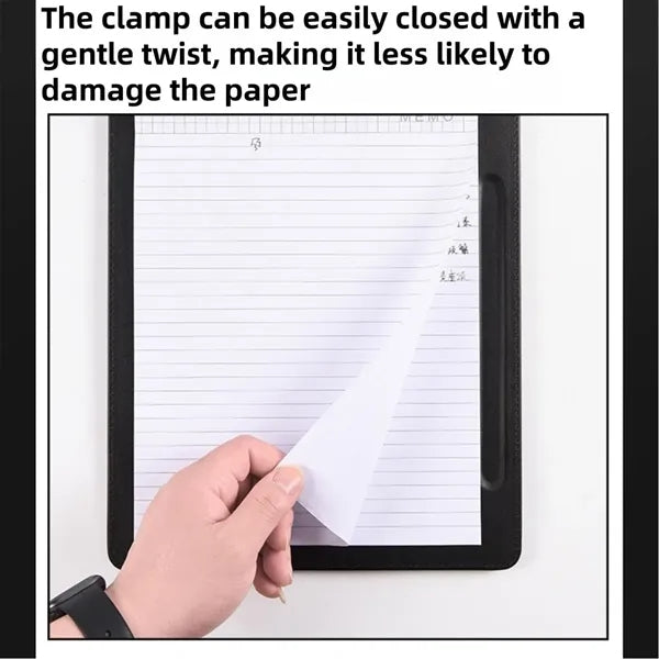 PU Meeting Magnetic Sticky Note Folder