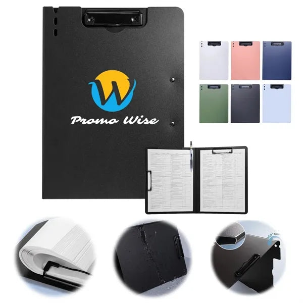 PVC Waterproof And Durable Double Clip Multi-Color Folder