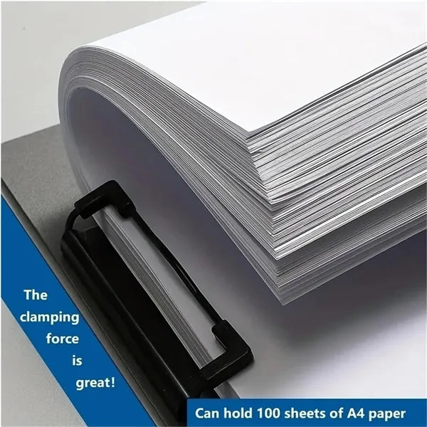 PVC Waterproof And Durable Double Clip Multi-Color Folder