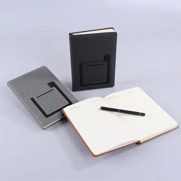 Portable A5 Waterproof And Wear-Resistant Leather Notebook