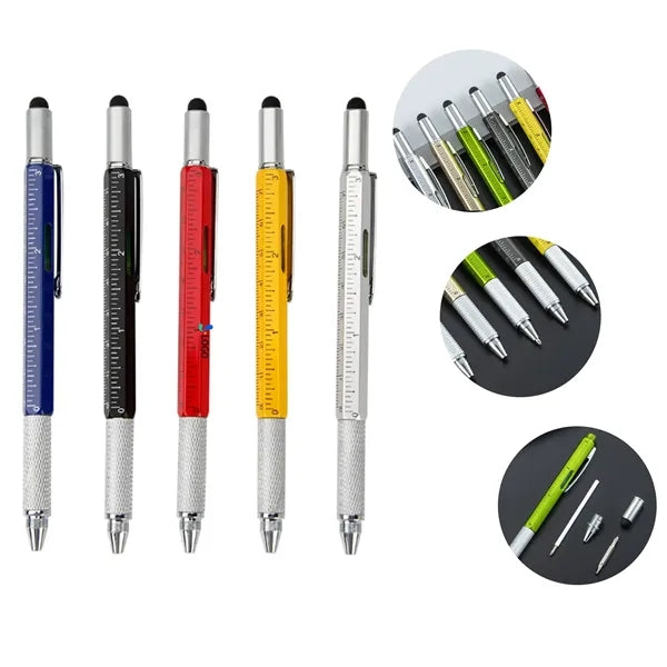 Multi Functional Screwdriver Pen with Scale Ruler "