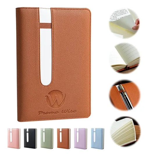 A5 Splicing Pen Holder Thickened Horizontal Line Notebook