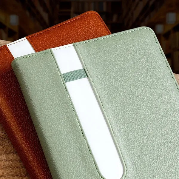 A5 Splicing Pen Holder Thickened Horizontal Line Notebook