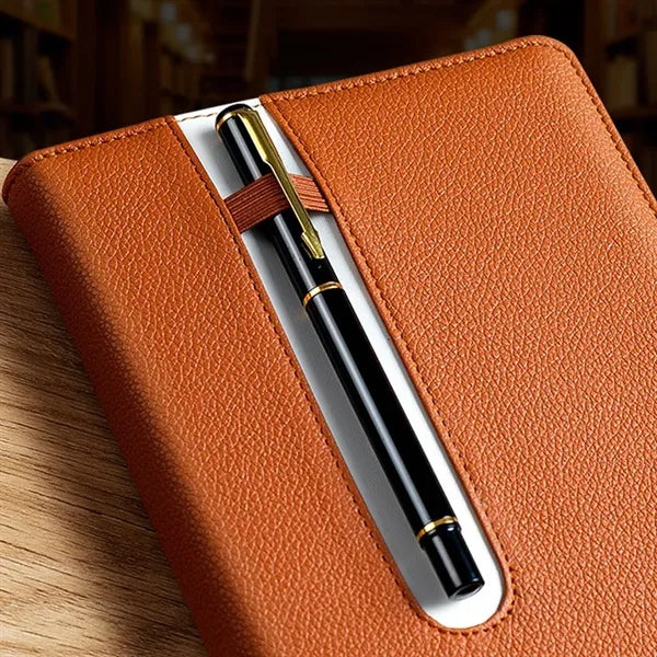A5 Splicing Pen Holder Thickened Horizontal Line Notebook