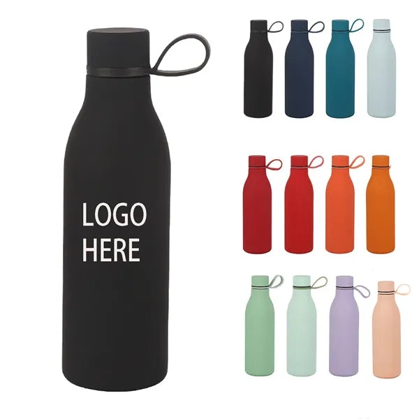 16oz Insulated Vacuum Leak-Proof Stainless Steel Wate Bottle