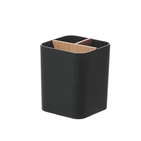 3 Slots Bamboo Toothbrush Holder