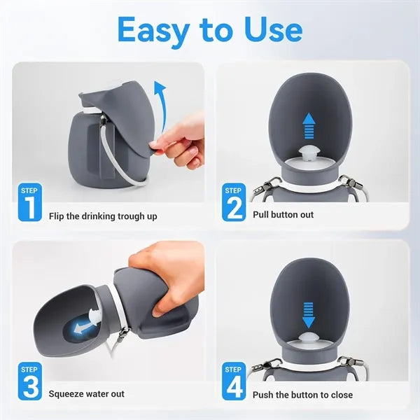 Portable Foldable Pet Outdoor Drinking Fountain