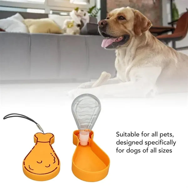 Outdoor Portable Pet Drinking And Feeding Water Bottle