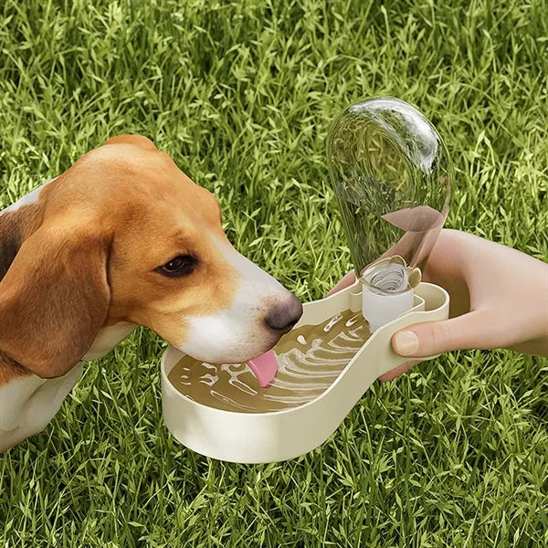 Outdoor Portable Pet Drinking And Feeding Water Bottle