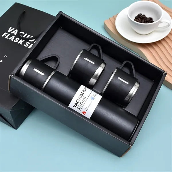 Stainless Nsulated Bottle With Coffee Cup