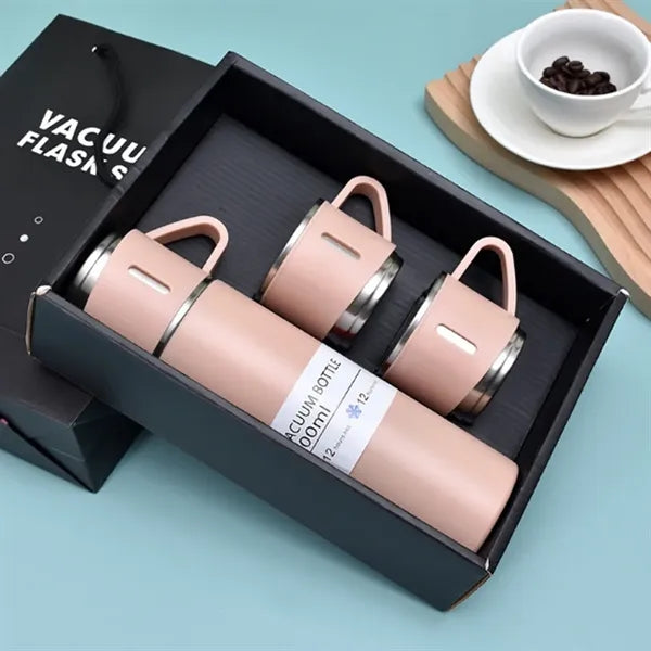 Stainless Nsulated Bottle With Coffee Cup