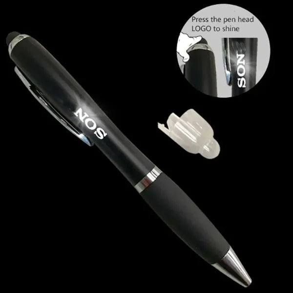 Led Flashlight Engraved Pens