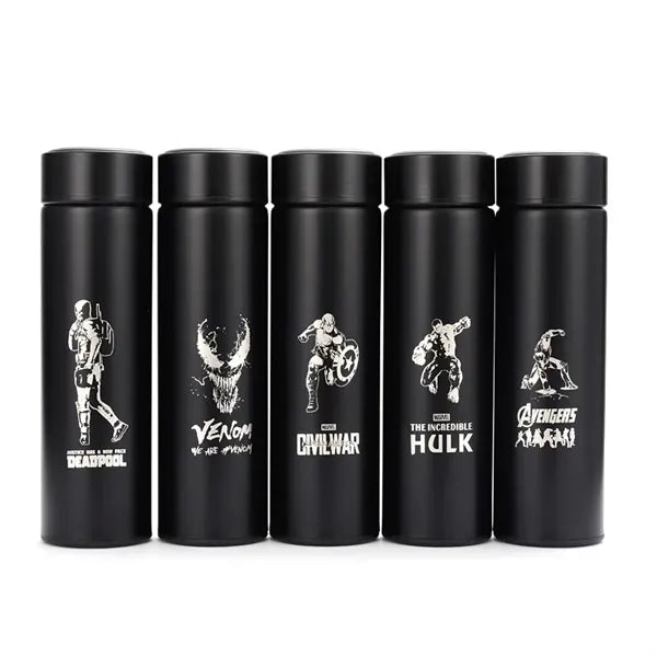 Stainless Steel Smart Water Bottle with Temperature Display