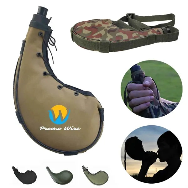 Portable Waist-Shaped Water Bottle For Outdoor Sports