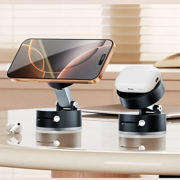 Magnetic Suction Phone Stand Adjustable Foldable Holder