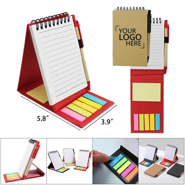 Eco Kraft Notebook With Sticky