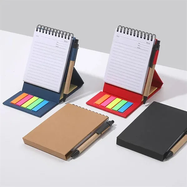 Eco Kraft Notebook With Sticky