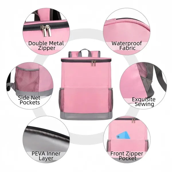 Outdoor Insulated And Refrigerated Backpack