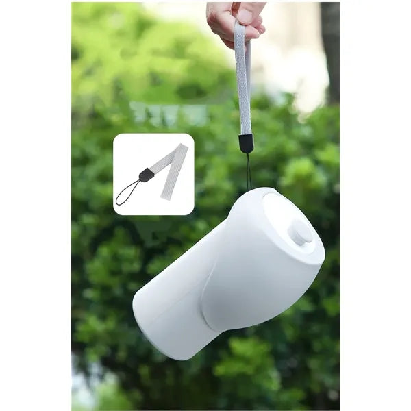 Portable Collapsible Silicone Pet Water Bottle with Bowl