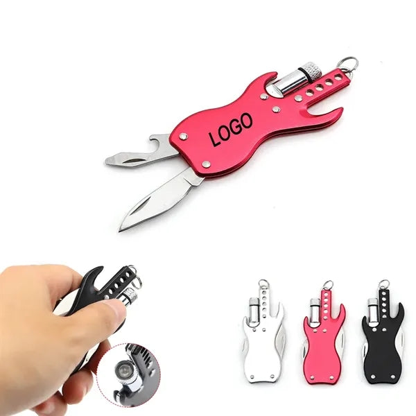 Guitar Shaped Survival Multifunctional Tool