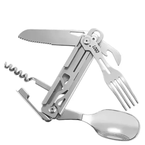Multi-Functional Folding Cutlery Set