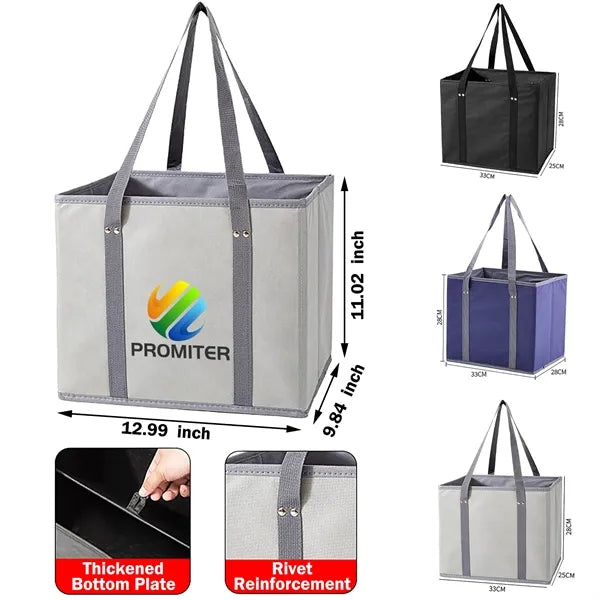Reinforced Foldable Large-Capacity Non-Woven Tote Bag