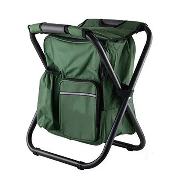 Full Color Backpack Chair with Cooler Bag