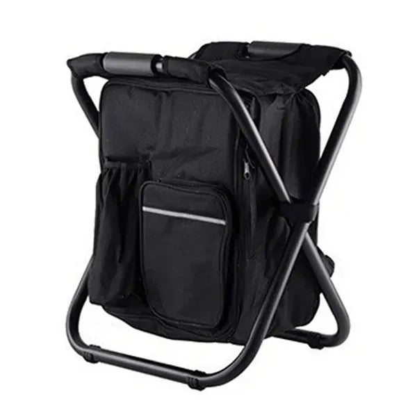 Full Color Backpack Chair with Cooler Bag