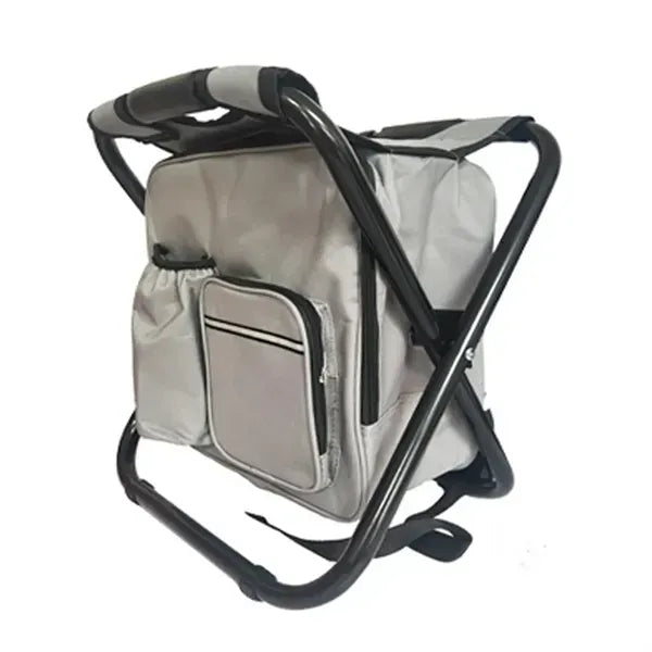 Full Color Backpack Chair with Cooler Bag