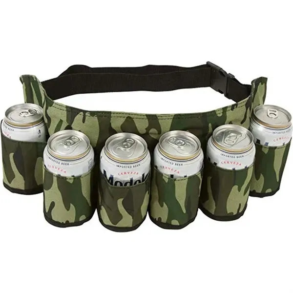 Novelty Beverage Can Holder Drink Belt
