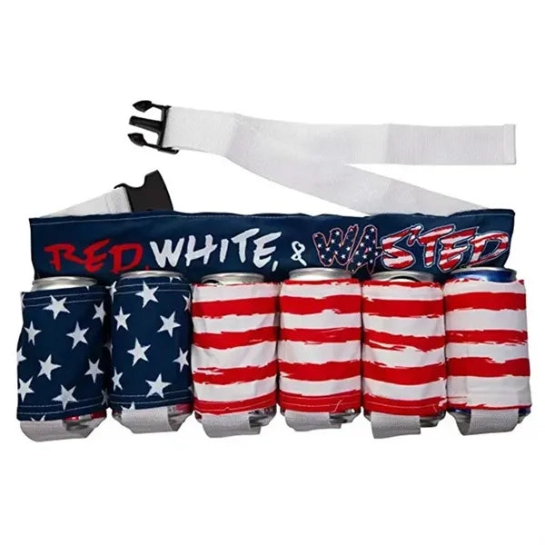 Novelty Beverage Can Holder Drink Belt