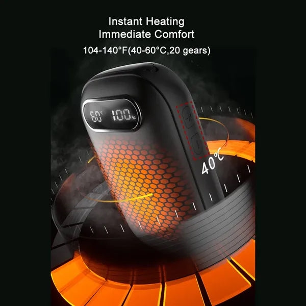 6000mAh Electric Hand Warmer with Power Bank
