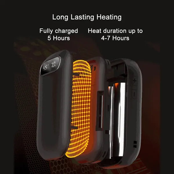 6000mAh Electric Hand Warmer with Power Bank