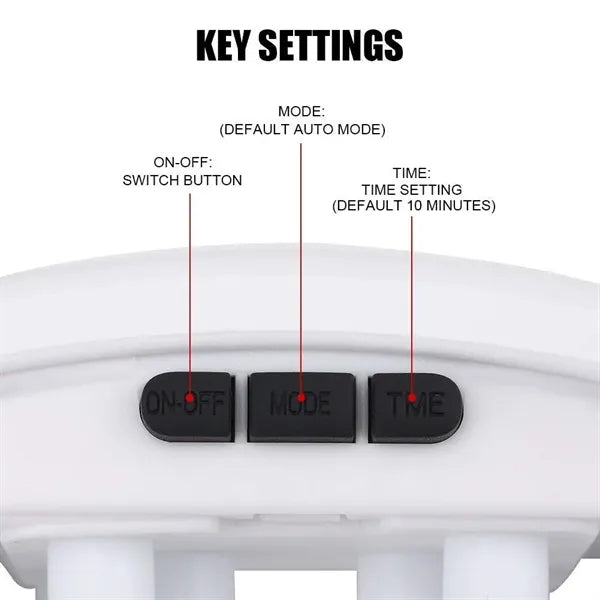 Eye Mask Massager with Clear Lens