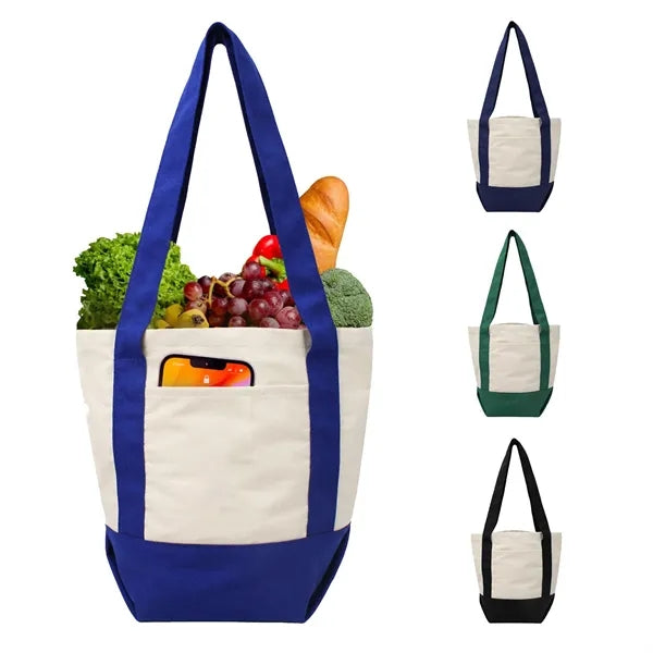 Mini Cotton Canvas Boat Tote