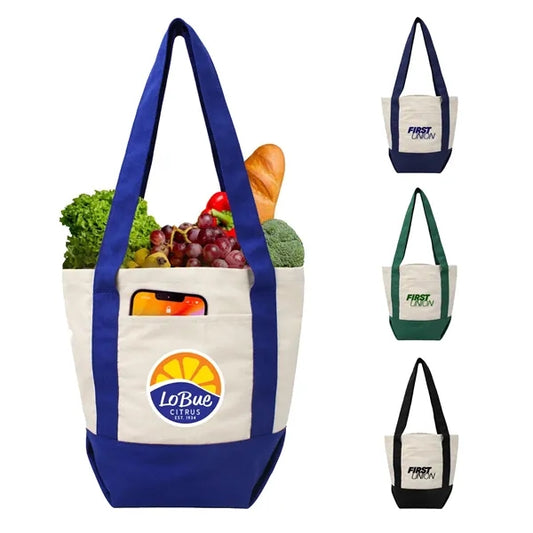 Mini Cotton Canvas Boat Tote