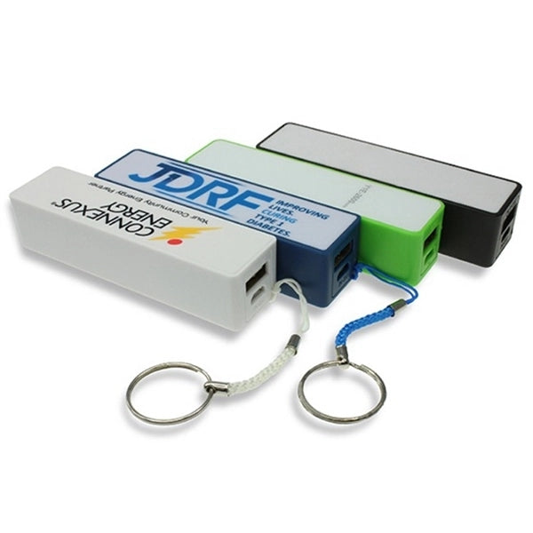 Traveler's Plastic Mobile Charger 2200mAh
