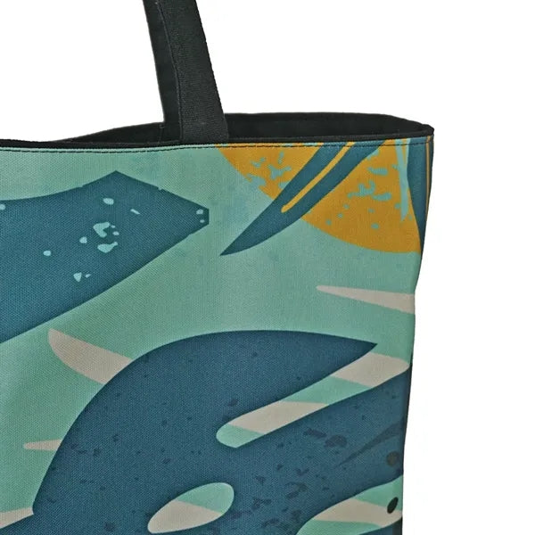 Reversible Colored Cotton Canvas Tote Bag
