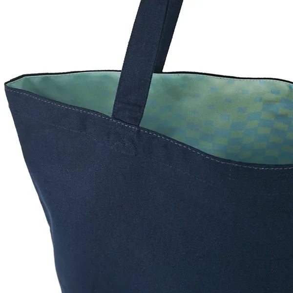 Reversible Colored Cotton Canvas Tote Bag
