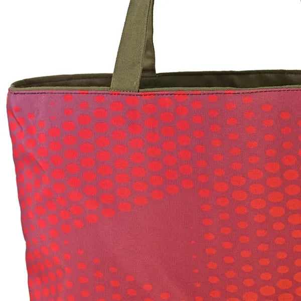 Reversible Colored Cotton Canvas Tote Bag