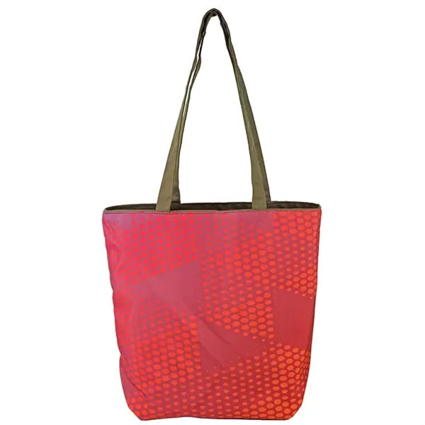 Reversible Colored Cotton Canvas Tote Bag