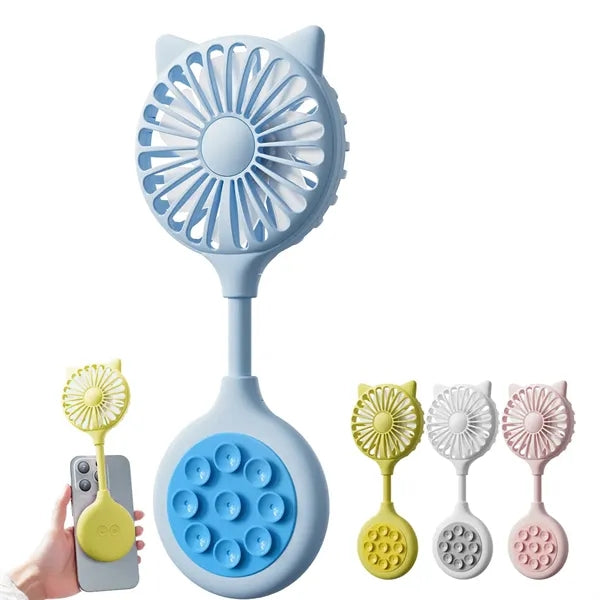 Portable Suction Cup Mini Fan