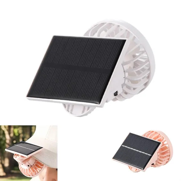 Solar Powered Portable Fan Clip