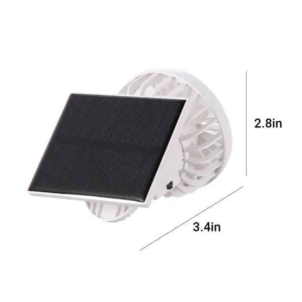 Solar Powered Portable Fan Clip