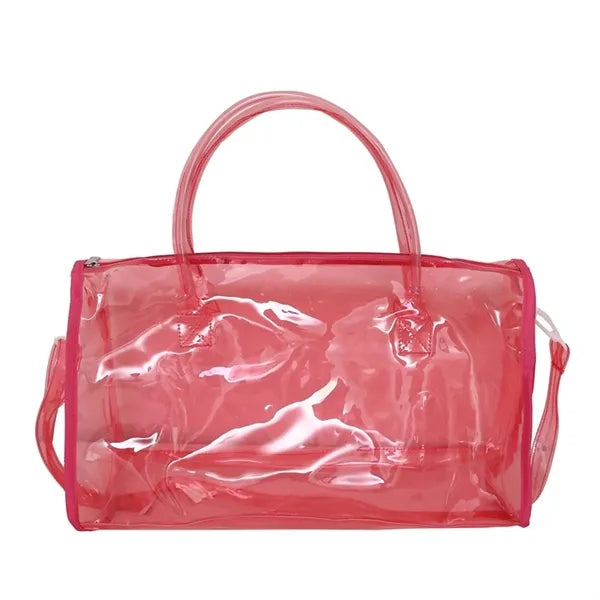 Fashion Transparent Crossbody-Bag Pvc Shoulder Bag