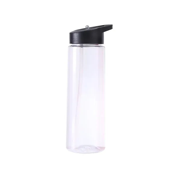 25oz Plastic Sports Water Bottle with Straw Lid
