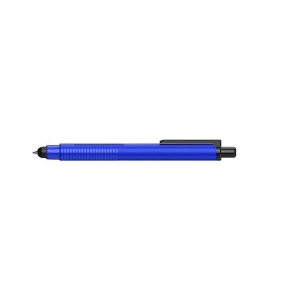 Retractable pen with black barrel
