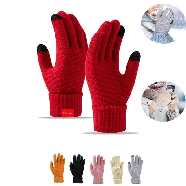 Custom Thick Adult Female Gloves W/ 2 Finger Touch